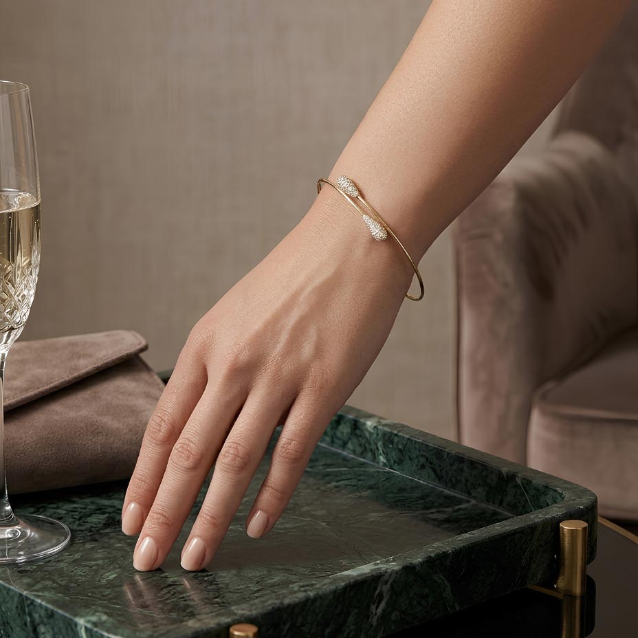 Bracciale Oro Estremi in Diamante