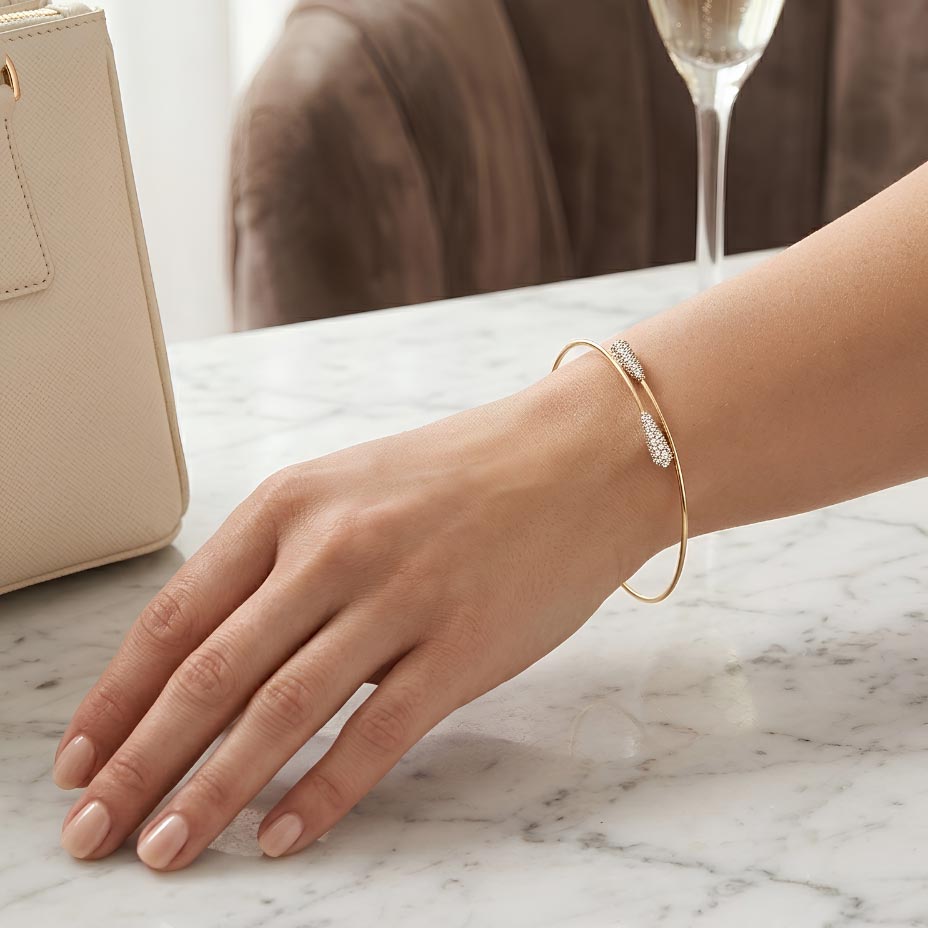 Bracciale Oro Estremi in Diamante