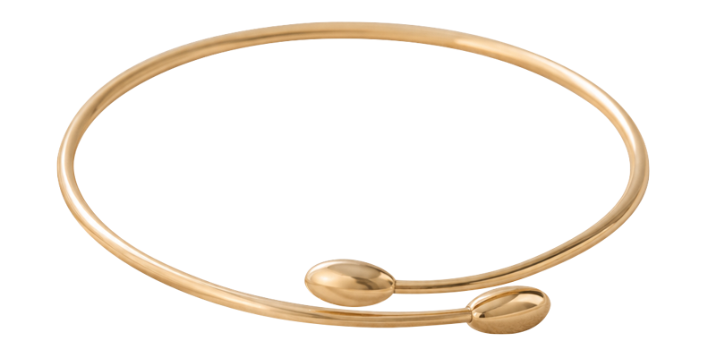 Bracciale Oro Estremi Gocce Oro