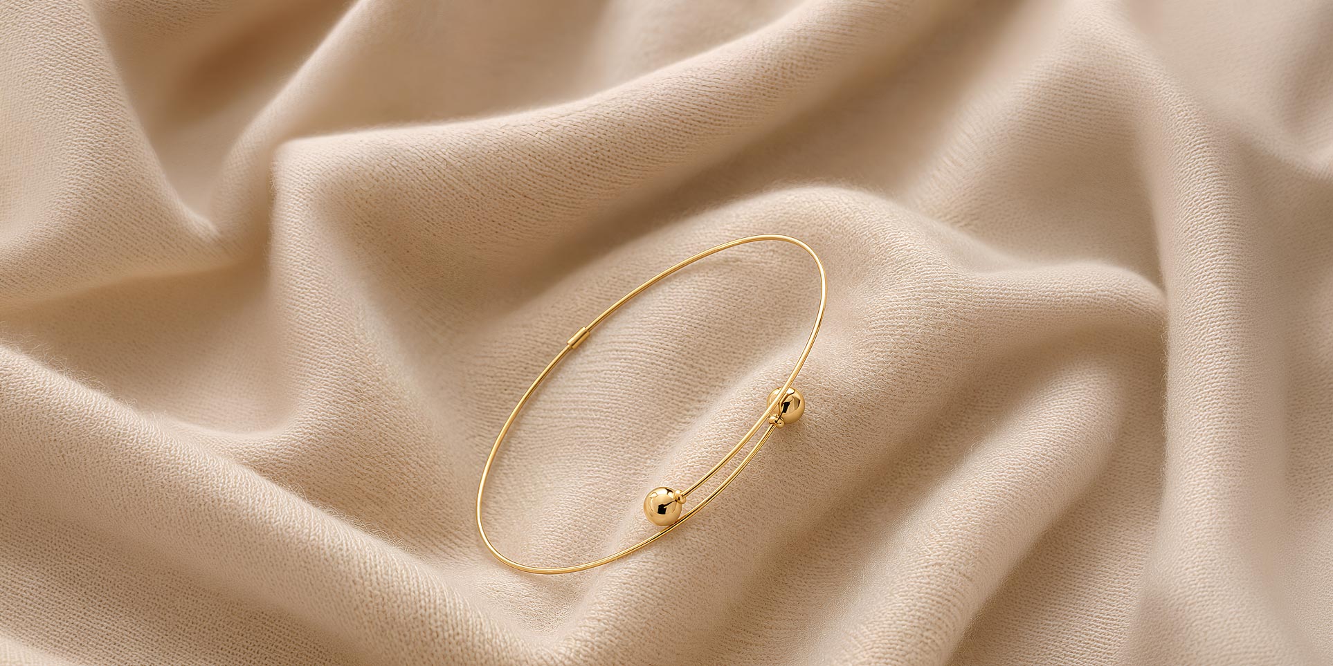 Bracciale Oro Estremi Palle Oro